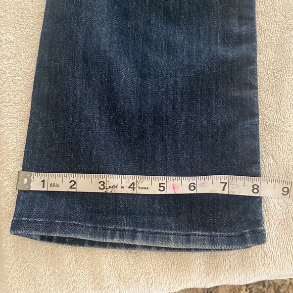 Hudson from Neiman’s Blue BethBaby Boot blue jeans w/ great fringe& back pockets - Picture 11 of 16